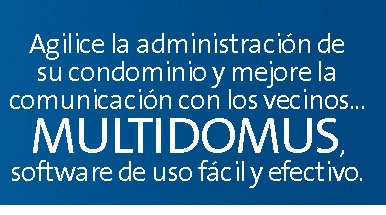 Agilice la administración de su condominio, edificio de apartamentos, edificio de oficinas con Multidomus